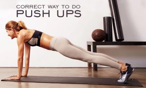 correct way to do push ups