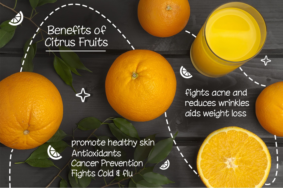 Benefits of Citrus fruits