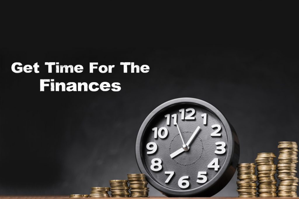 get time for the finance