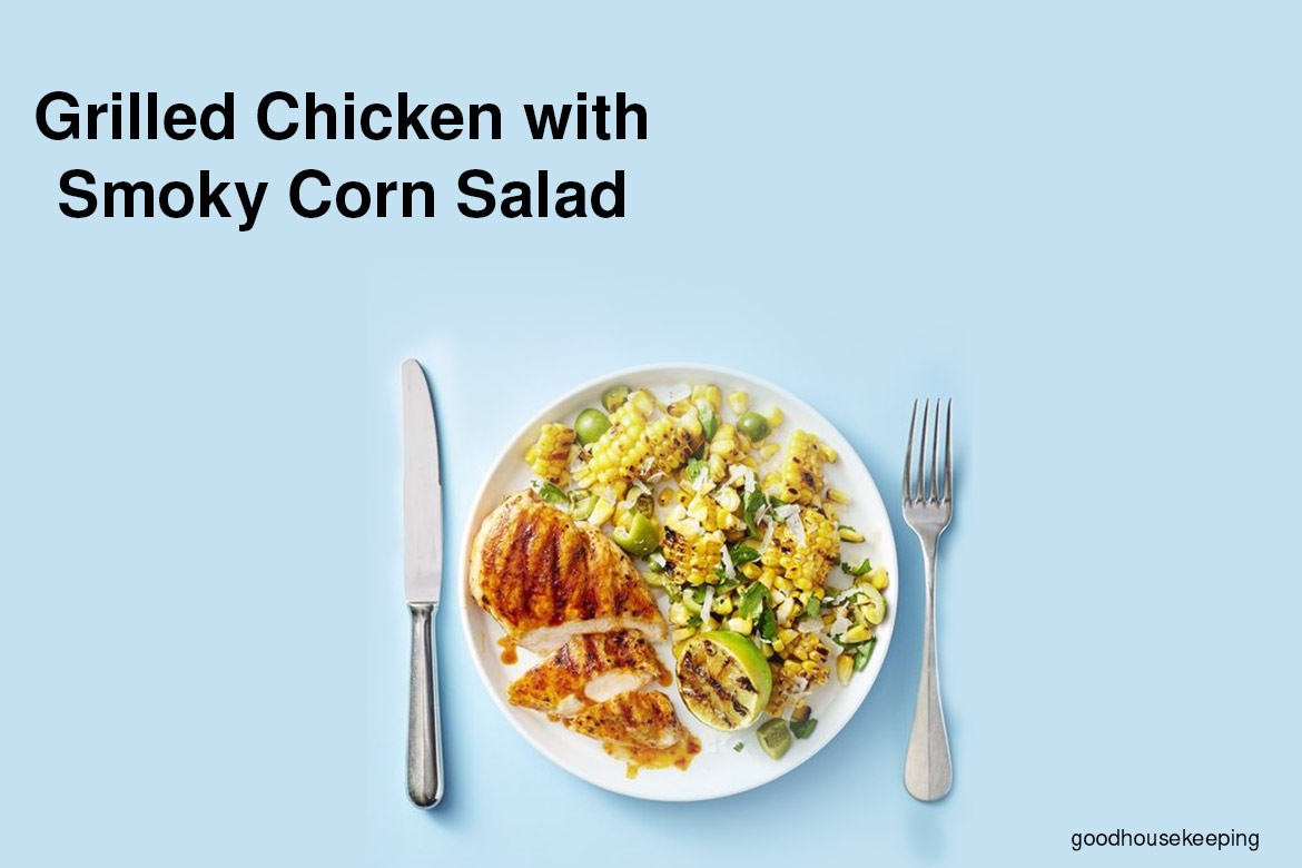 Grilled Chicken With Smoky Corn Salad