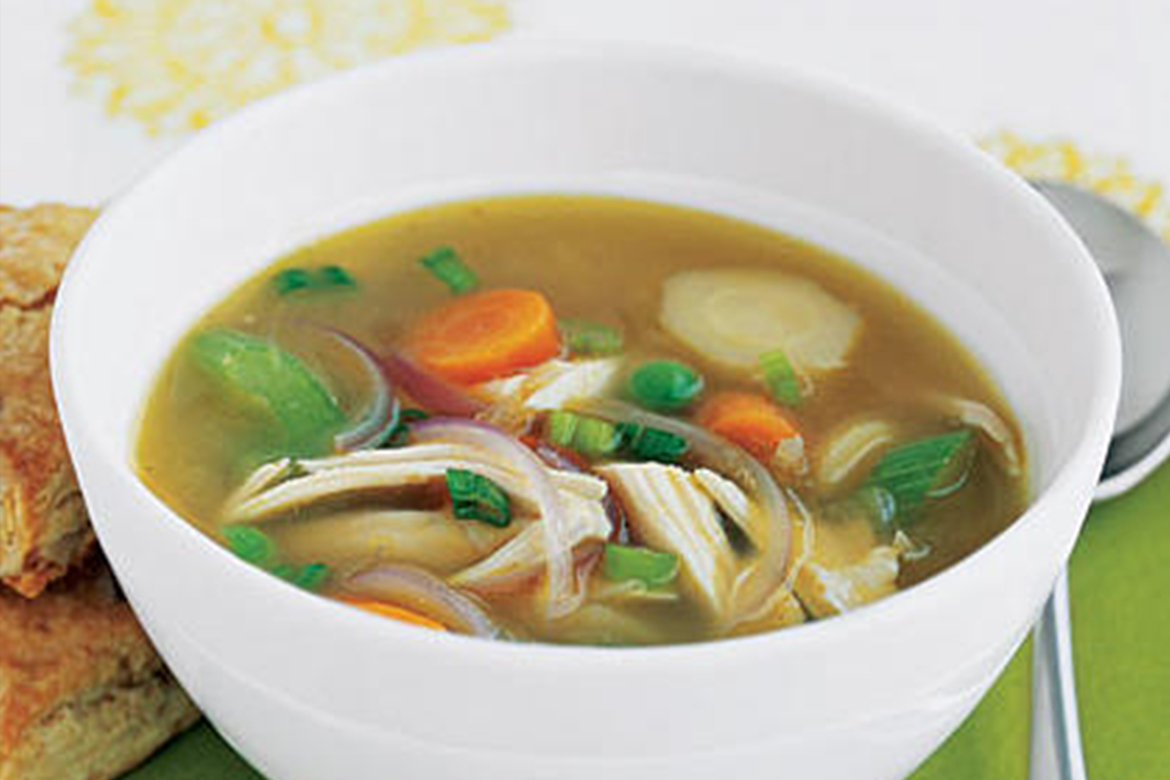 chicken ginger soup recipe