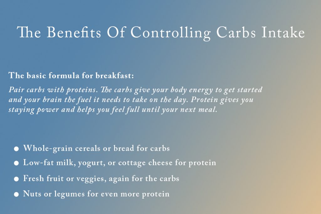 the benefits of carb intake