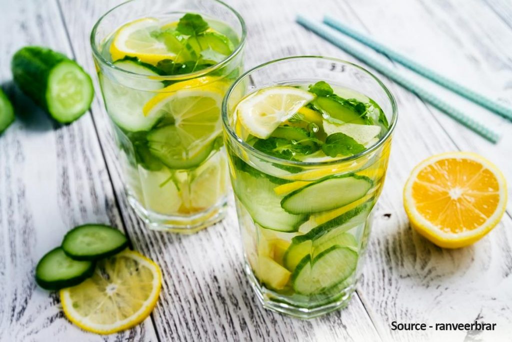 cucumber lemonade jeera drinks