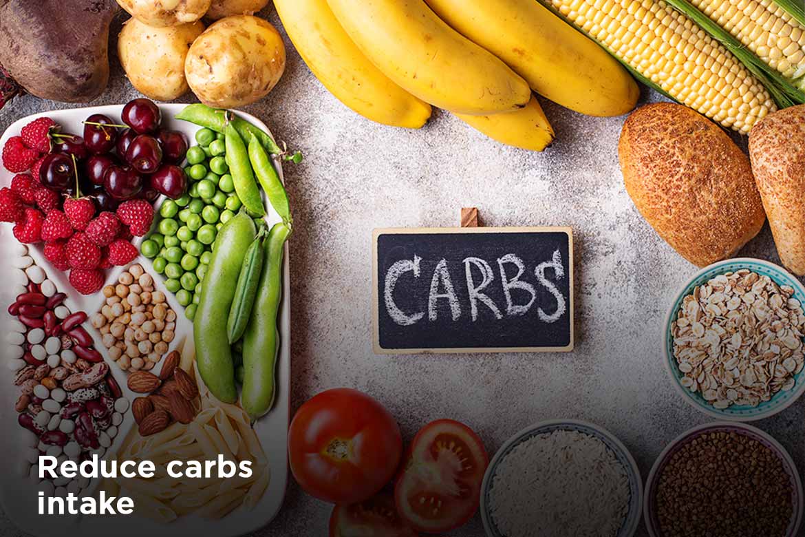 reduce carbs intake