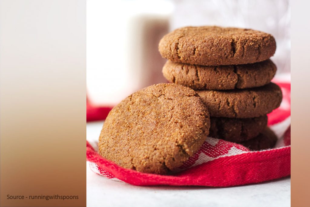 Flourless Gingerbread Cookies