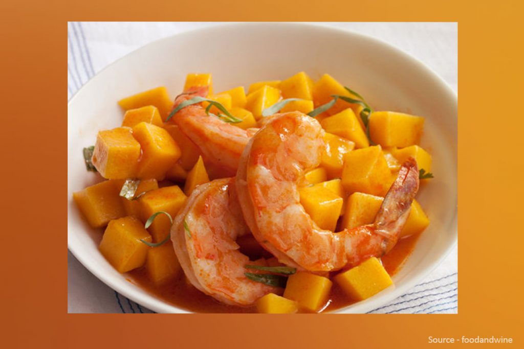 Yummy Mango Shrimp Salad