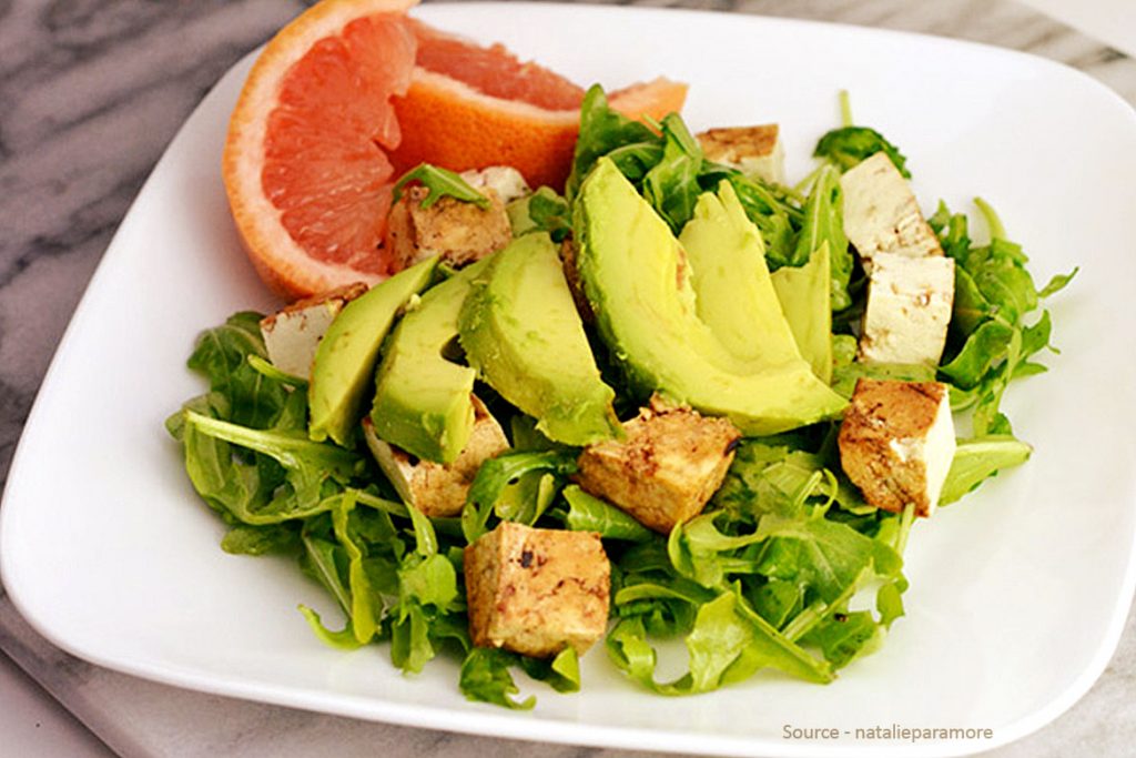 10 Arugula And Tofu Salad