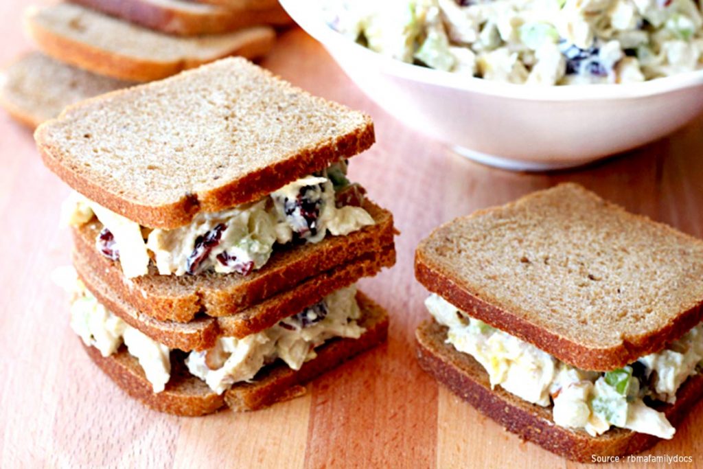 Chicken Sandwich With Greek Yogurt