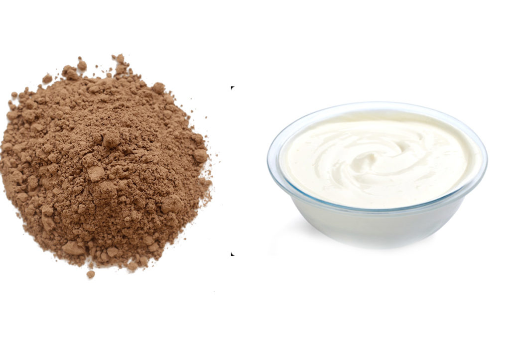 Cocoa Powder And Milk Cream Mask