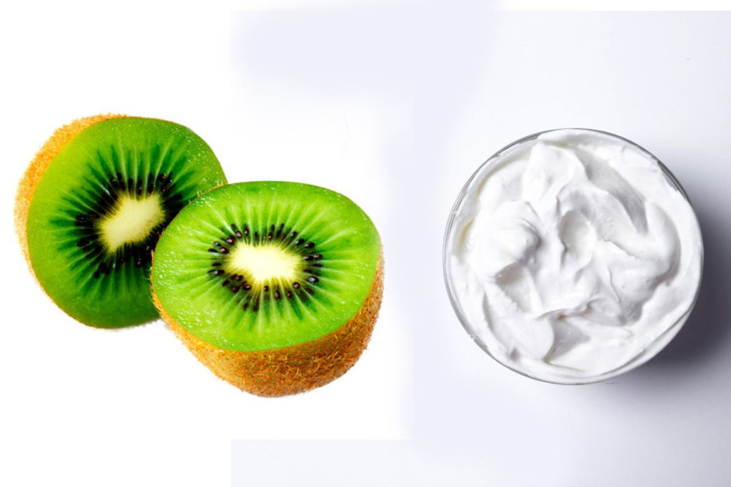 KiwiAndYogurtMask - HealthNews24Seven Kiwi And Yogurt Mask
