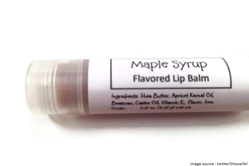 DIY Maple Syrup Lip Balm