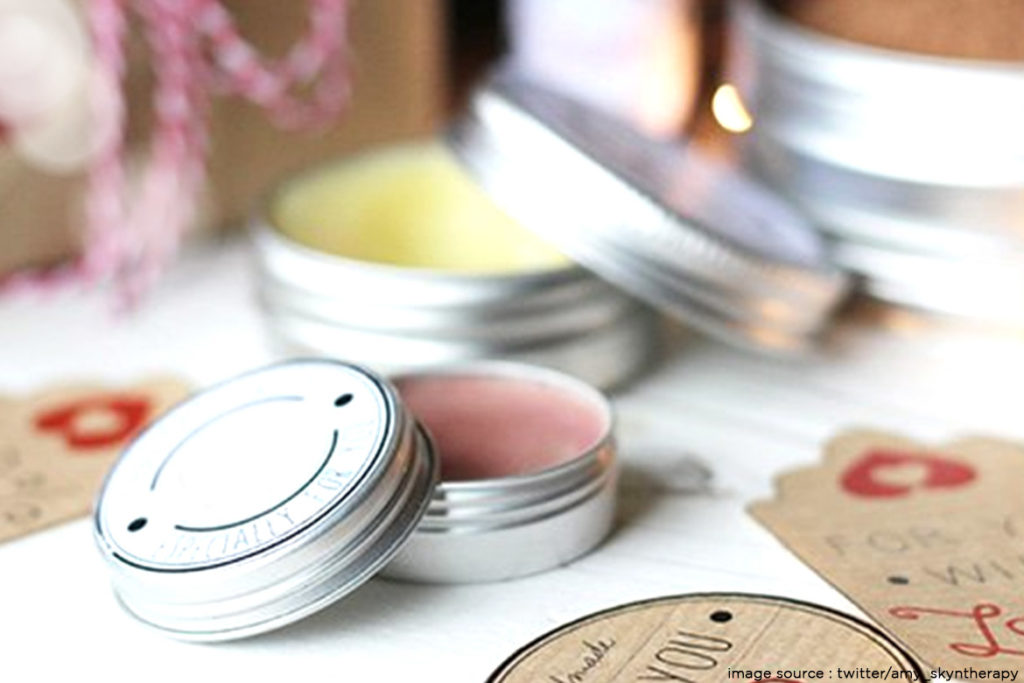 DIY Vanilla Orange Lip Balm