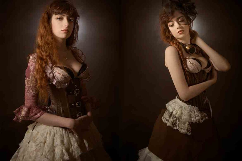 Victorian Corset and dress